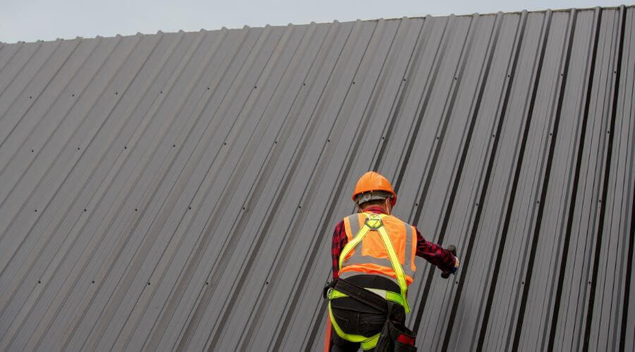 Professional metal roof installation in Newton, NH